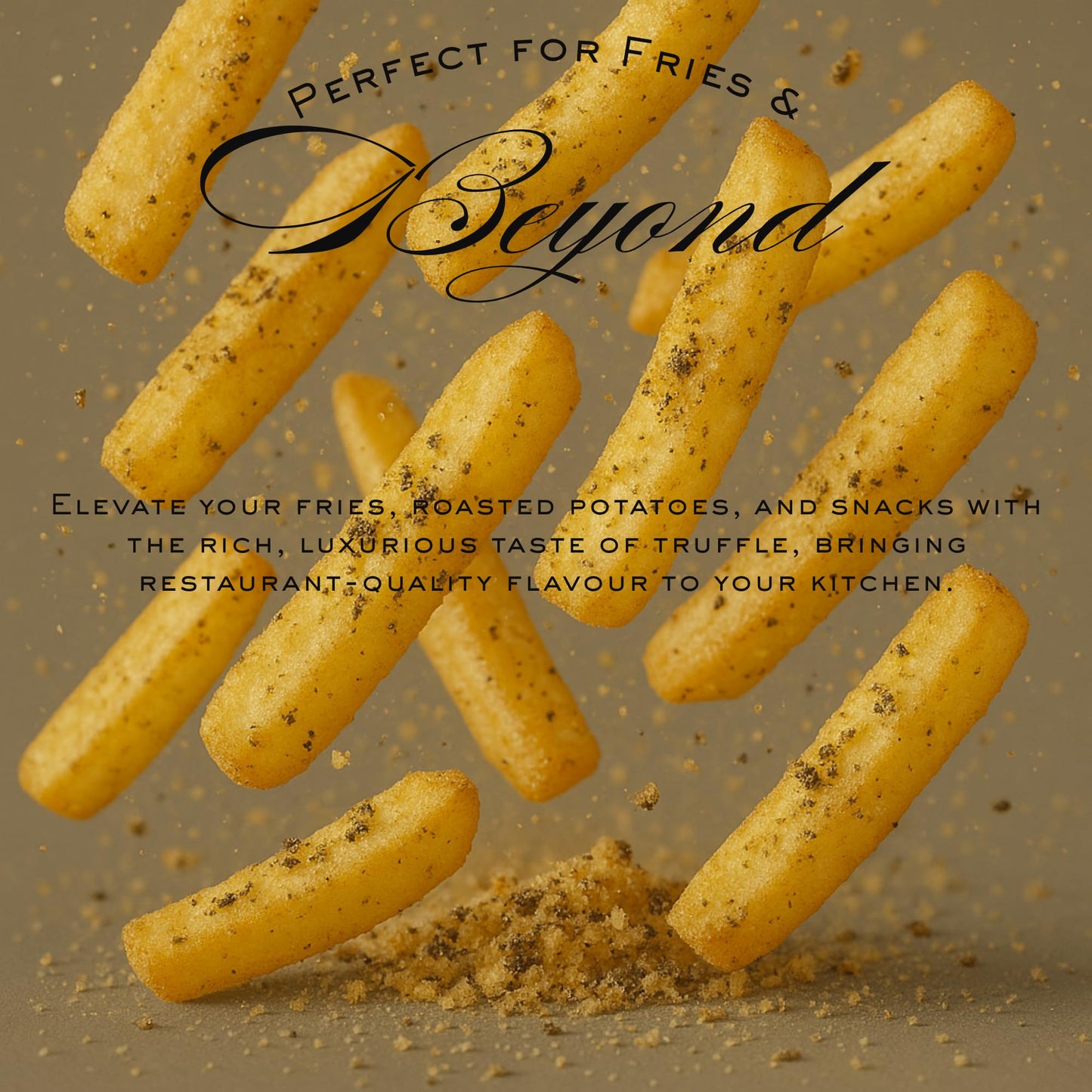 Premium Truffle Steak & BBQ Rub – Limited Edition Gourmet Seasoning – Infused with Truffles for Luxurious Flavour – Unique Blend of Spices - Large Jar (200g)