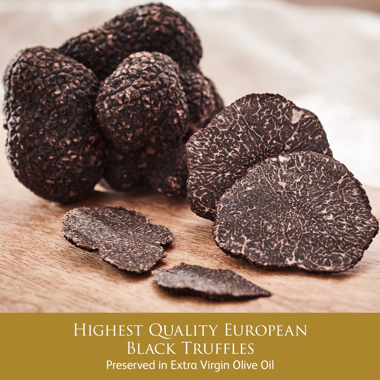TruffleHunter - Black Truffle Slices in Extra Virgin Olive Oil - 80g