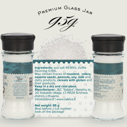 Premium Truffle Steak & BBQ Rub – Limited Edition Gourmet Seasoning – Infused with Truffles for Luxurious Flavour – Unique Blend of Spices - Large Jar (200g)