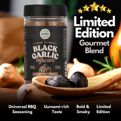 Premium Truffle Steak & BBQ Rub – Limited Edition Gourmet Seasoning – Infused with Truffles for Luxurious Flavour – Unique Blend of Spices - Large Jar (200g)