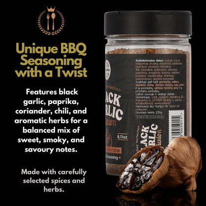 Premium Truffle Steak & BBQ Rub – Limited Edition Gourmet Seasoning – Infused with Truffles for Luxurious Flavour – Unique Blend of Spices - Large Jar (200g)