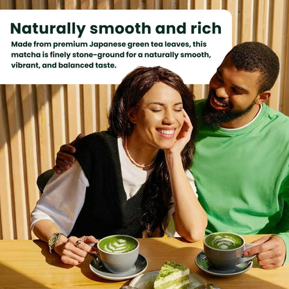 Heapwell Matcha Powder - 50g | High Grade Japanese Premium Green Tea Powder | Great Taste Award Winner | Perfect for Tea, Lattes & Smoothies | Contains L-Theanine & Antioxidants | Vegan & Gluten-Free