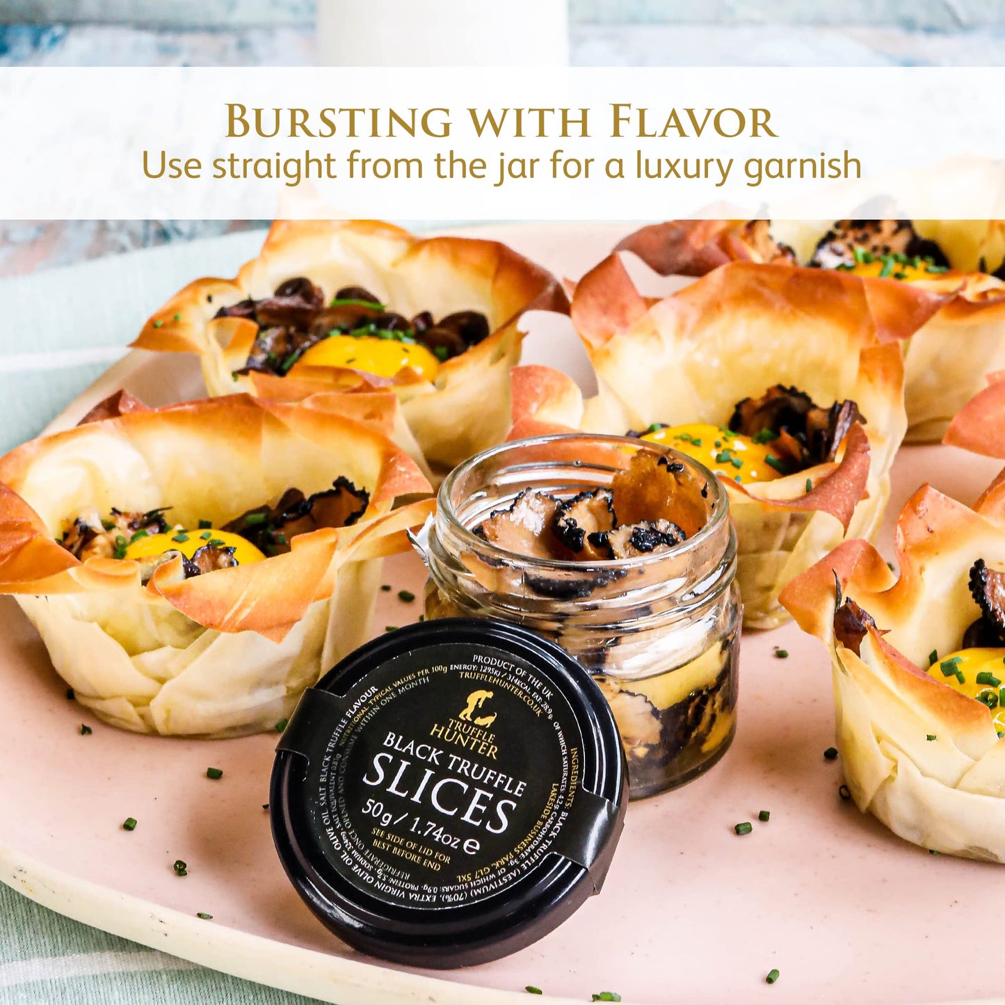 TruffleHunter - Black Truffle Slices in Extra Virgin Olive Oil - 80g