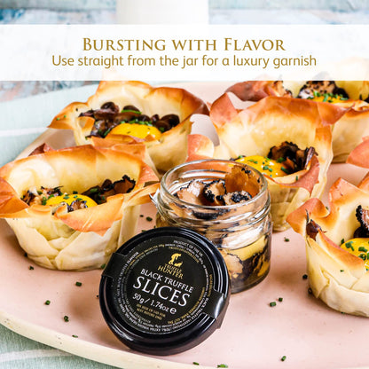 TruffleHunter - Black Truffle Slices in Extra Virgin Olive Oil - 80g