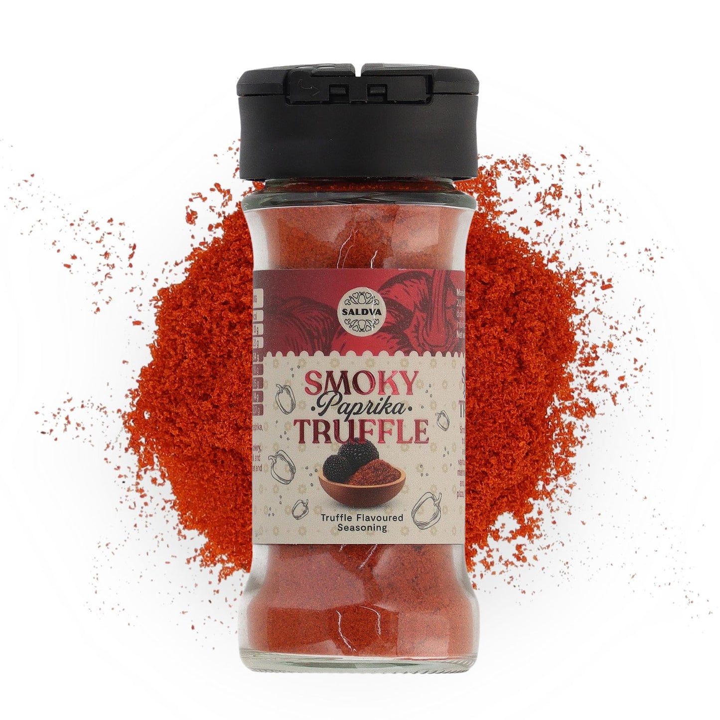 Premium Truffle Steak & BBQ Rub – Limited Edition Gourmet Seasoning – Infused with Truffles for Luxurious Flavour – Unique Blend of Spices - Large Jar (200g)