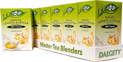 Dalgety Sorrel/Hibiscus & Ginger Herbal Infusion 3x45g Cartons (3 Pack) 100% Natural, Caffeine-Free Tea (Total 54 Teabags); Our Delicious Tea Builds the Immune System, Fights Fatigue & Boosts Energy