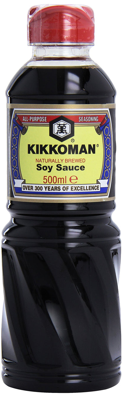 Kikkoman Soy Sauce, 1 Litre, Naturally Brewed