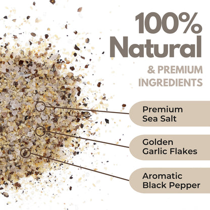 Premium Truffle Steak & BBQ Rub – Limited Edition Gourmet Seasoning – Infused with Truffles for Luxurious Flavour – Unique Blend of Spices - Large Jar (200g)