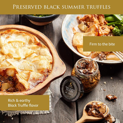 TruffleHunter - Black Truffle Slices in Extra Virgin Olive Oil - 80g