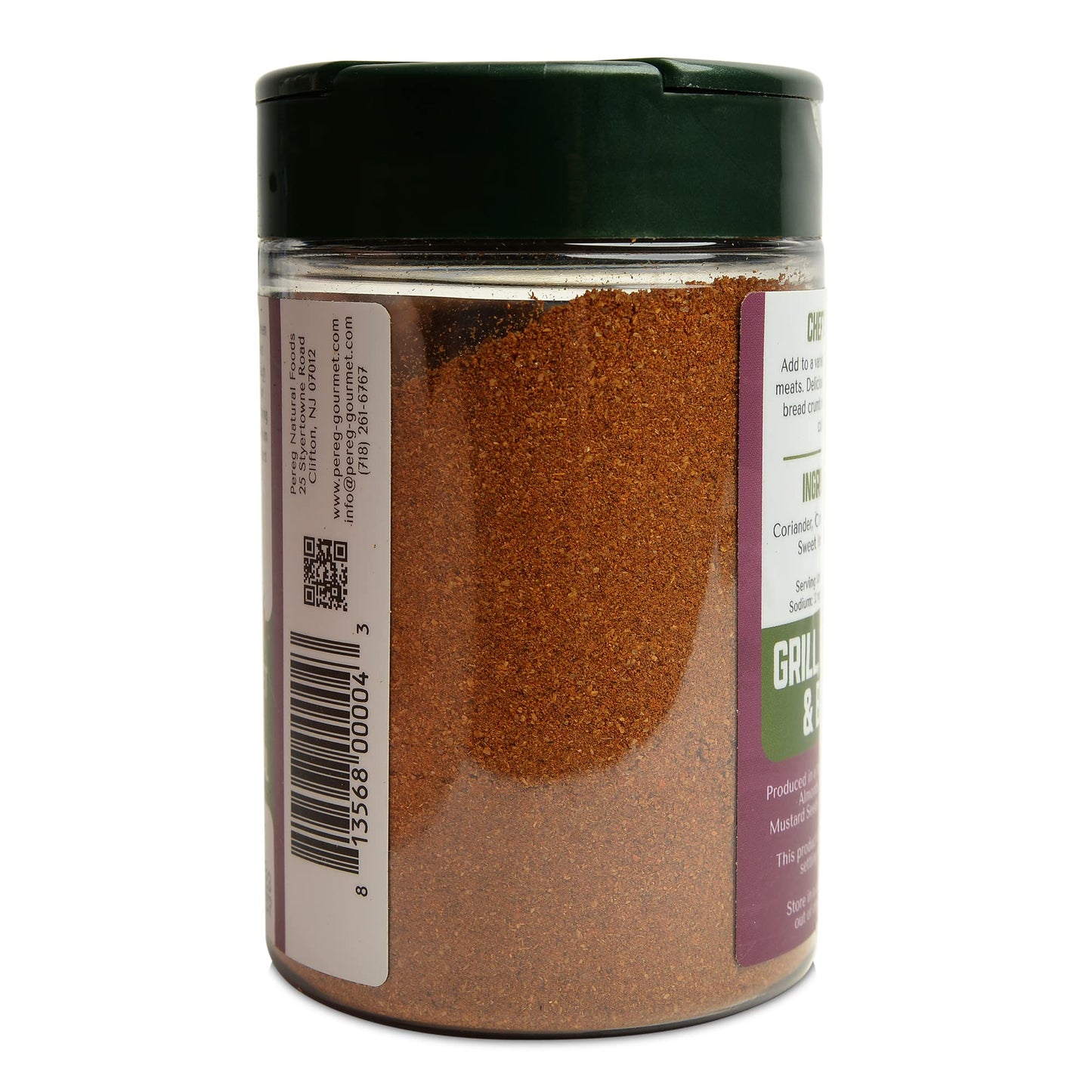 Pereg Jerusalem Spice Seasoning (120g) - Israeli Savory Spice Mix with Cumin, Coriander, Allspice, Garlic & Paprika – Grilling – BBQ Spice Rub - Non-GMO, Kosher & 100% Natural