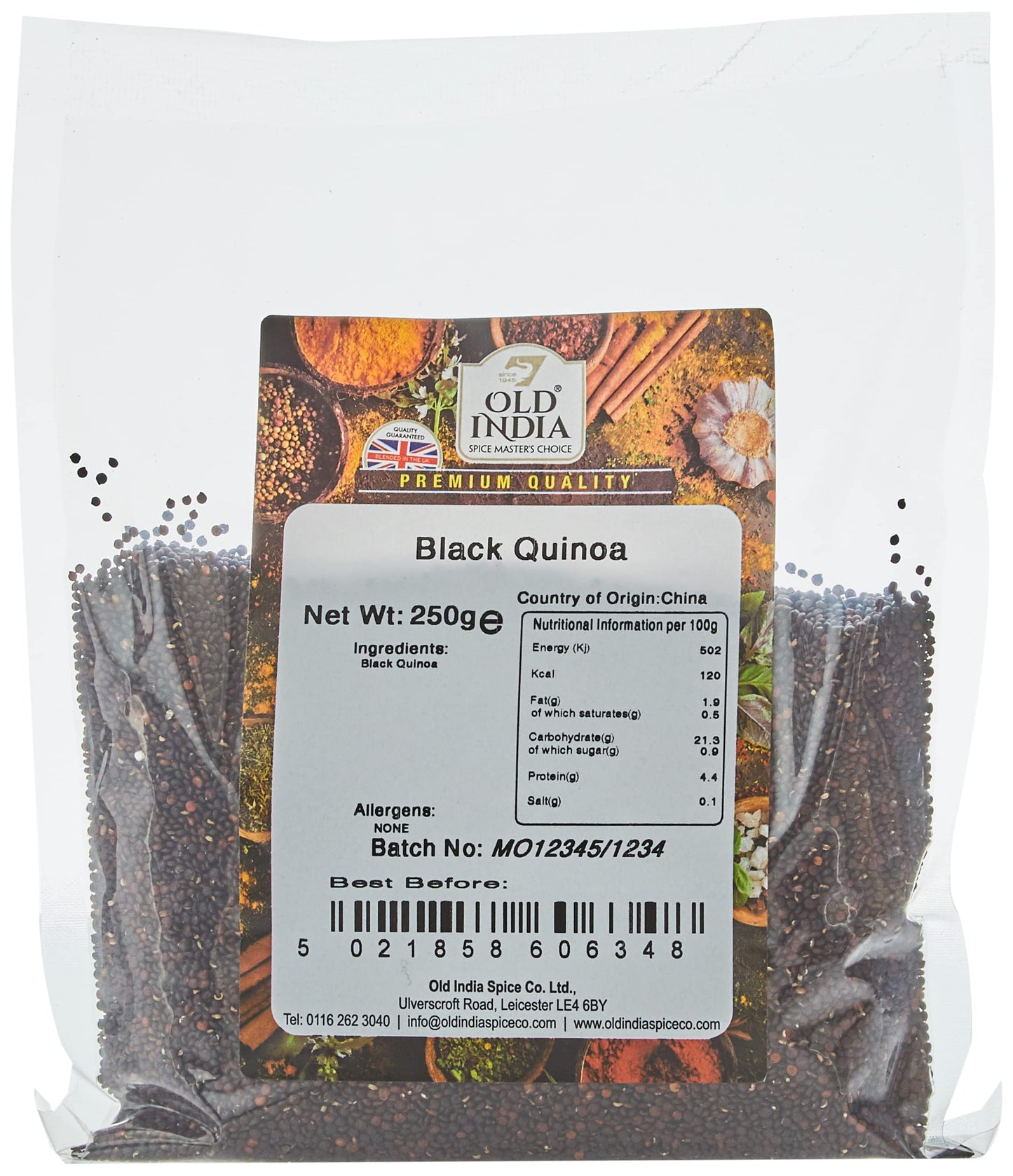 Old India Black Quinoa 1kg