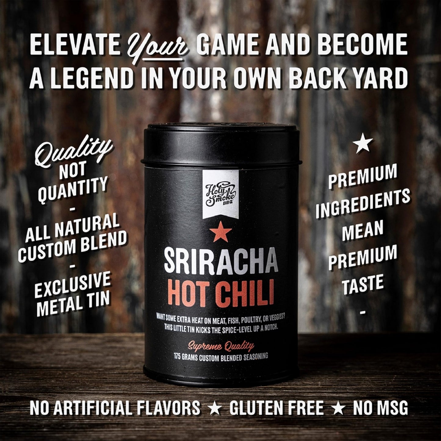 Supreme Chimichurri Dry Rub 100% Natural Handmade Tangy BBQ Seasoning Steak Rub Argentine Green Steak Seasoning Barbecue Spices for Meat Fish Brisket Chicken Turkey No Msg & Low Salt 3.5oz