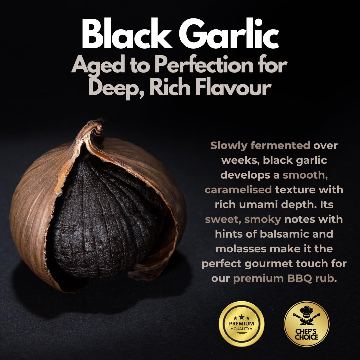 Premium Truffle Steak & BBQ Rub – Limited Edition Gourmet Seasoning – Infused with Truffles for Luxurious Flavour – Unique Blend of Spices - Large Jar (200g)