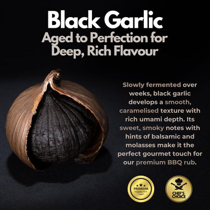 Premium Truffle Steak & BBQ Rub – Limited Edition Gourmet Seasoning – Infused with Truffles for Luxurious Flavour – Unique Blend of Spices - Large Jar (200g)