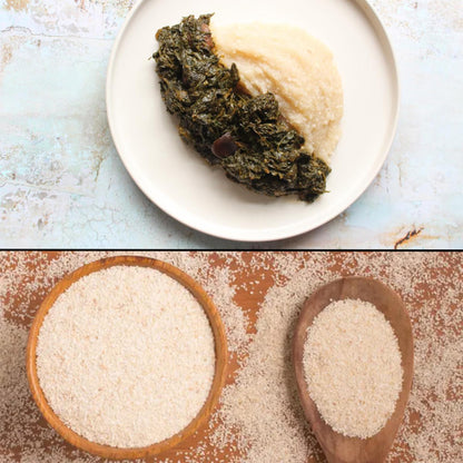 Africa Select White Gari 1.5kg | Premium Fermented Cassava Granules for Eba, Fufu & African Cuisine