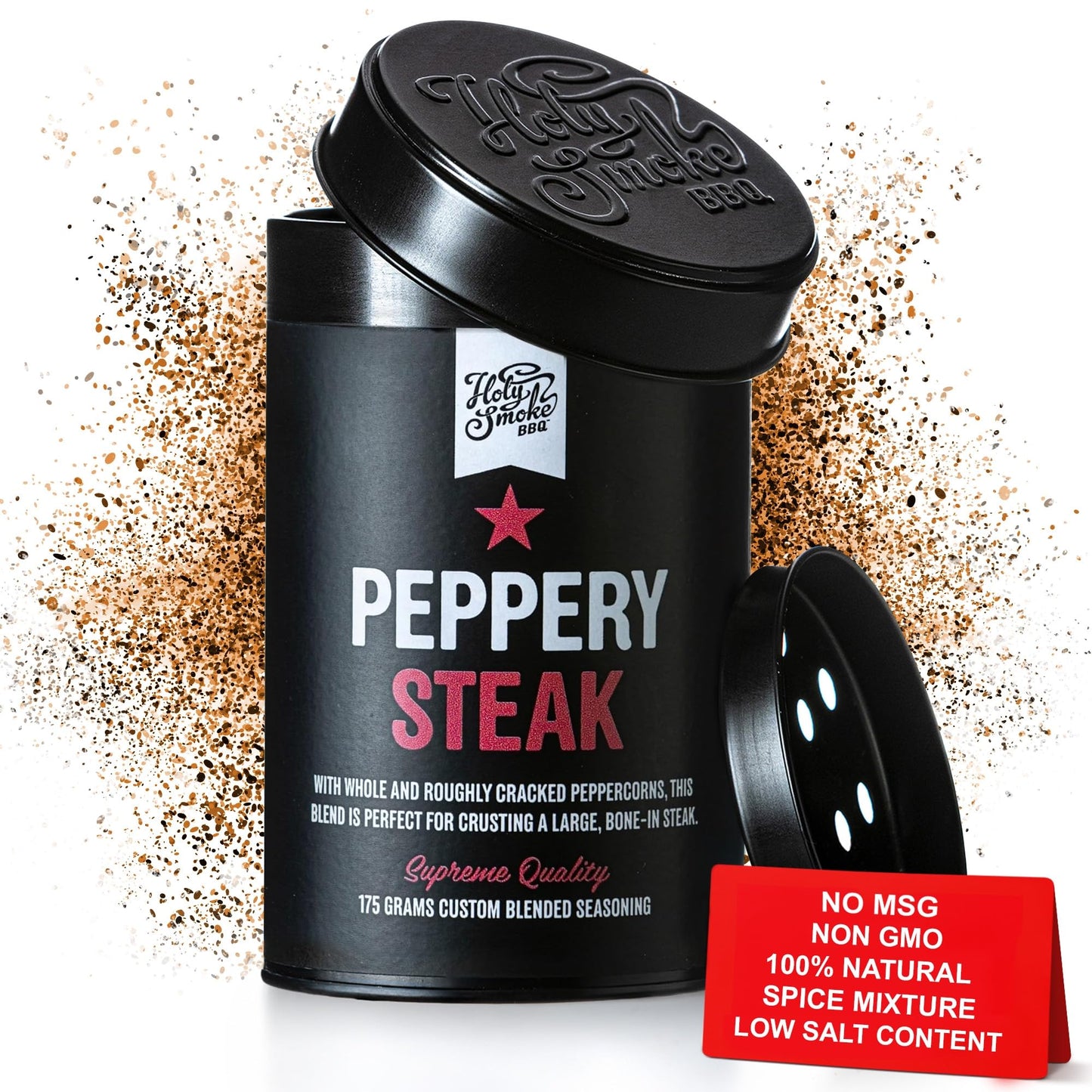 Supreme Chimichurri Dry Rub 100% Natural Handmade Tangy BBQ Seasoning Steak Rub Argentine Green Steak Seasoning Barbecue Spices for Meat Fish Brisket Chicken Turkey No Msg & Low Salt 3.5oz