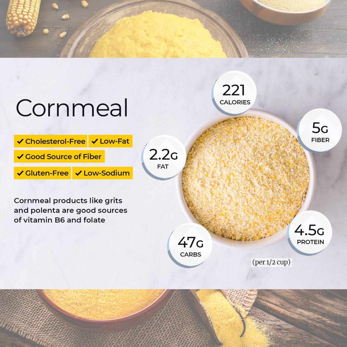 Africa Select Cornmeal Fine 4kg | Premium Milled Maize | Family Pack