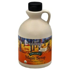 Coombs Family Farms Grade A Dark Maple Syrup Plastic (6x32 Oz)-0