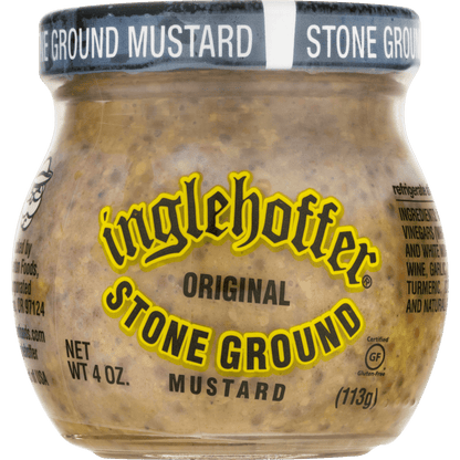 Inglehoffer Stone Ground Mustard (12x4OZ )-3