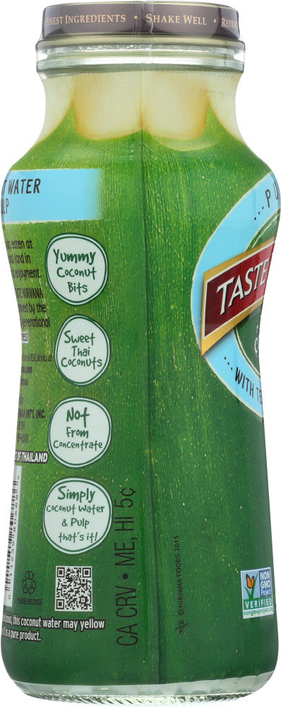 Taste Nirvana Young Coconut Juice (12x9.5OZ )-1