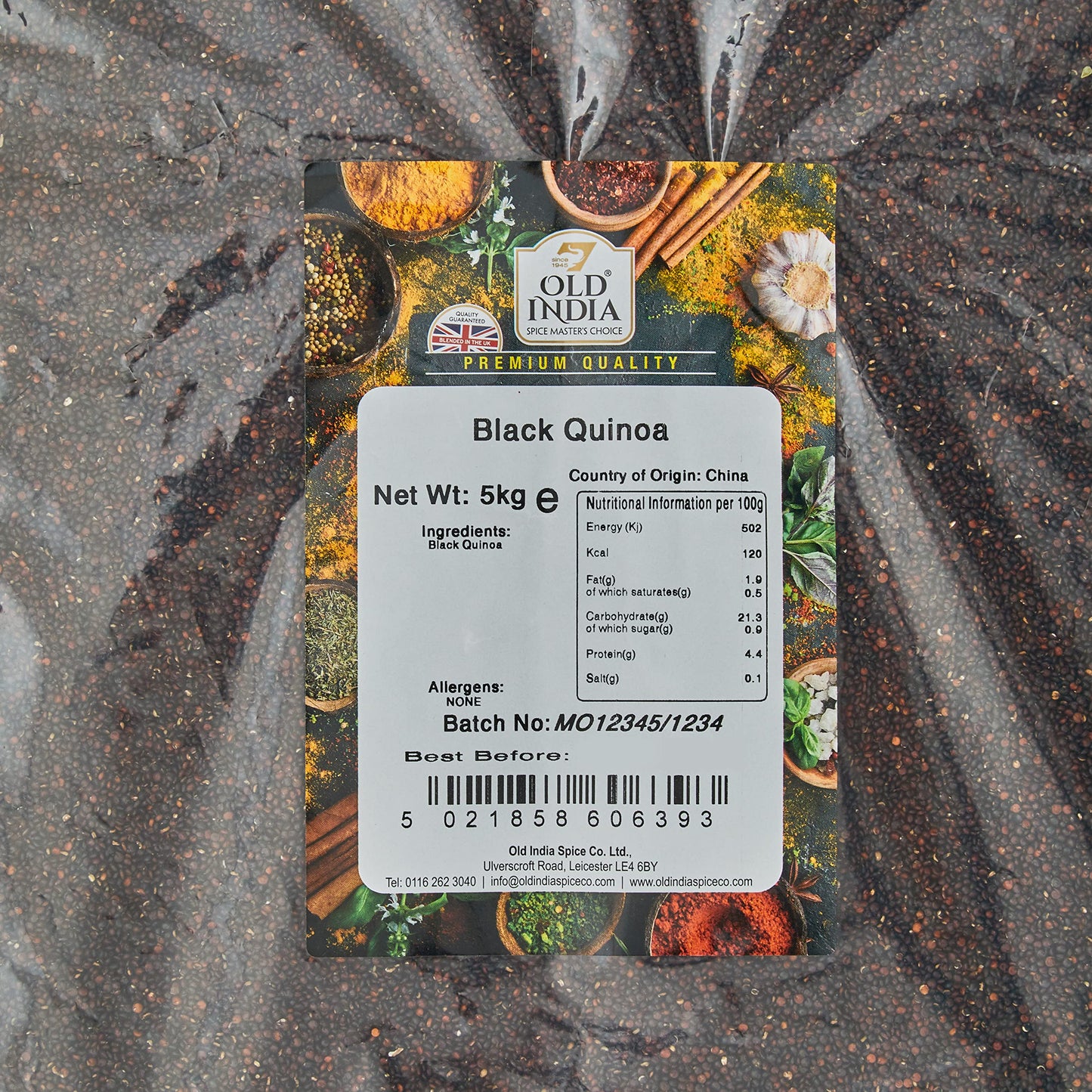 Old India Black Quinoa 1kg