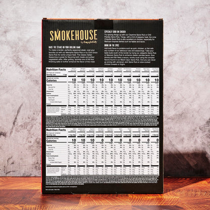Smokehouse by Thoughtfully, Gourmet Ultimate Grilling Spice Set, Grill Seasonings and Rubs Gift Set, Flavors Include Chili Garlic, Italian Seasoning, Cayenne Spice Rub and More, Pack of 20