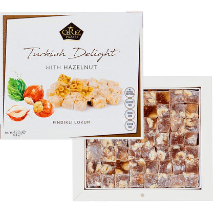 Turkish Delight White Box Double Extra Hazelnut 210g-3