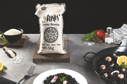 Alises - 1 Kg Paella Rice Bahia D.O. Valencia - Arroz Bahia, Spanish Premium Rice for Paella