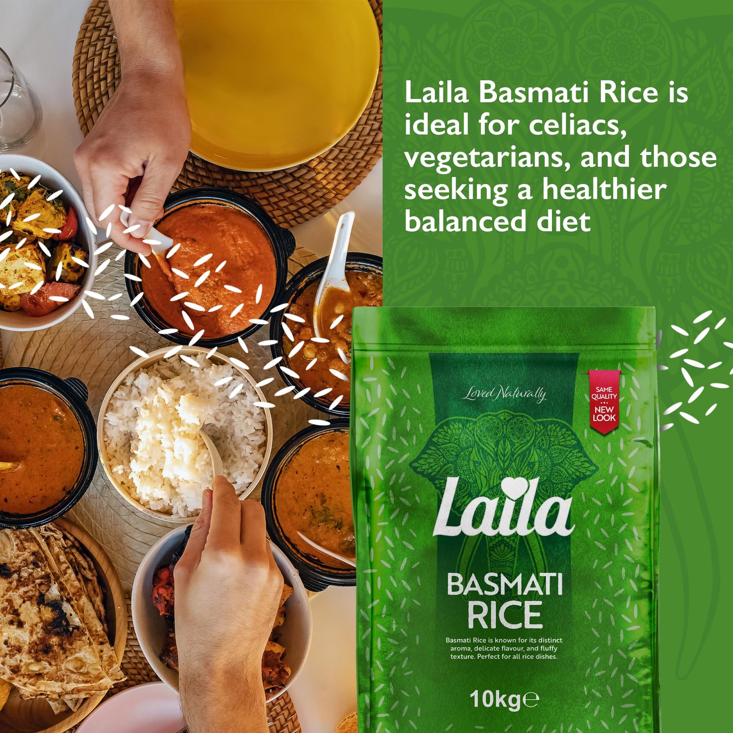 Laila Basmati Rice 10Kg