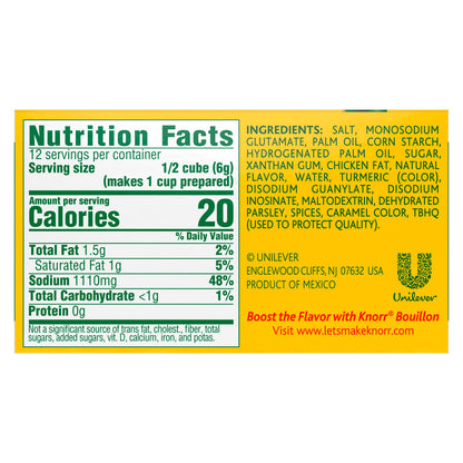 Knorr Chicken Bouillon Cubes (24x2.5Oz)-1