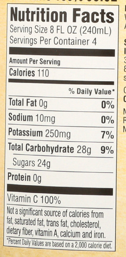 OG2 S.C. APPLE JUICE ( 6 X 32 OZ   )-1