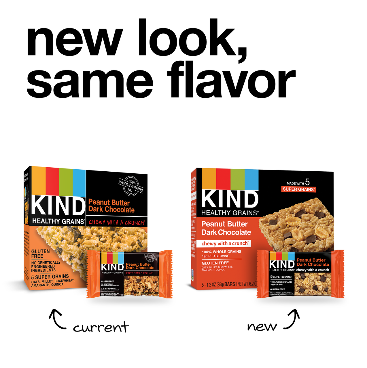 Kind Gran Bar, Drk Choc Peanutbutter (8/5x1.2 OZ)-4