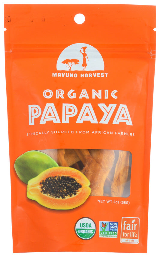 Mavuno Harvest Organic Papaya  (6x2 OZ)-0