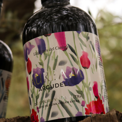 Auream Argudell – Premium Spanish Extra Virgin Olive Oil (EVOO) 500ml (16.9 fl oz) – Llàgrimes del Canigó-2