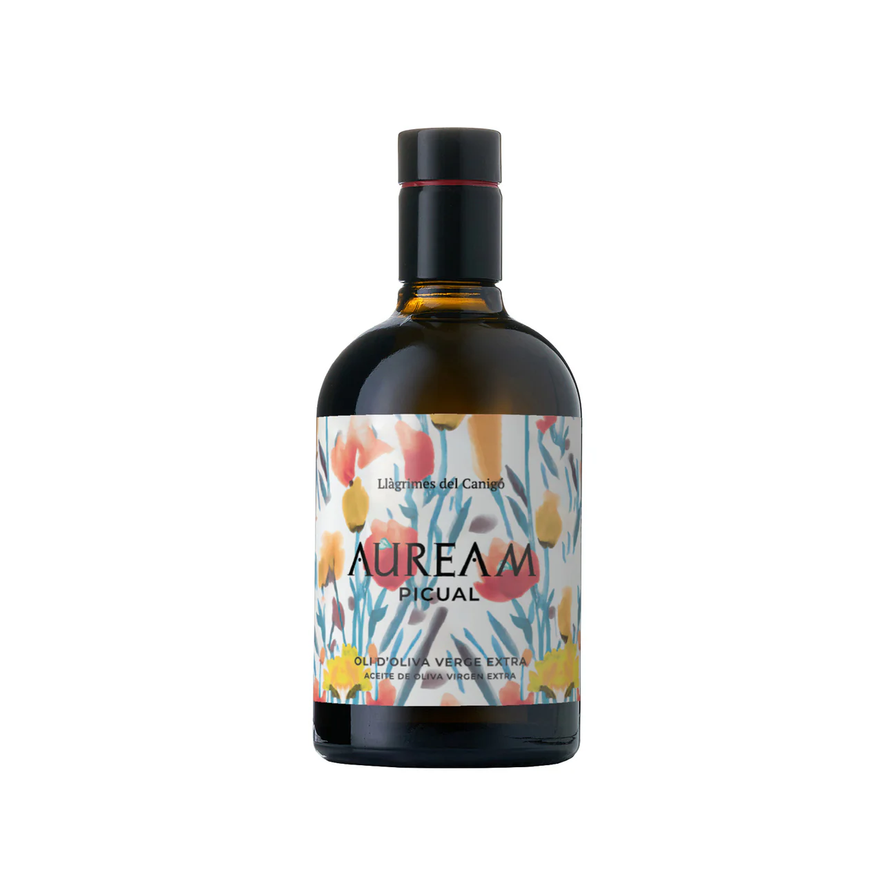 Auream Picual – Premium Spanish Extra Virgin Olive Oil (EVOO) 500ml (16.9 fl oz) – Llàgrimes del Canigó-0