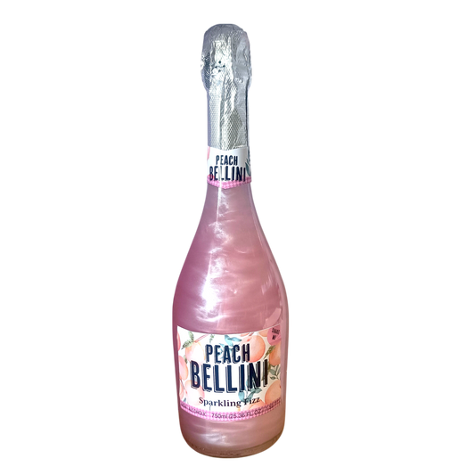 Peach Flavoured Bellini - Sparkling Peach Juice 750ml-0