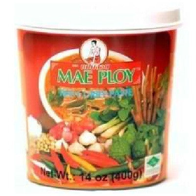 Mae Ploy Red Curry Paste (24x14OZ )-0