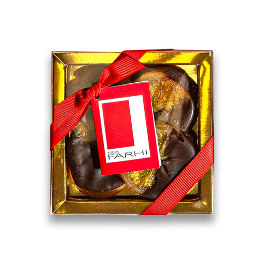 Belgian Dark Chocolate Dipped Candied Orange  Slices, 200g-0