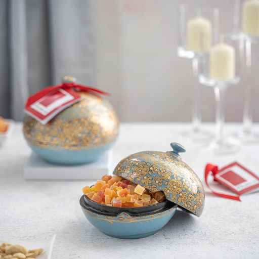 Handmade Bonbonnière with Assorted Chocolate Coated Almonds - Palm Oil Free, 130g-3