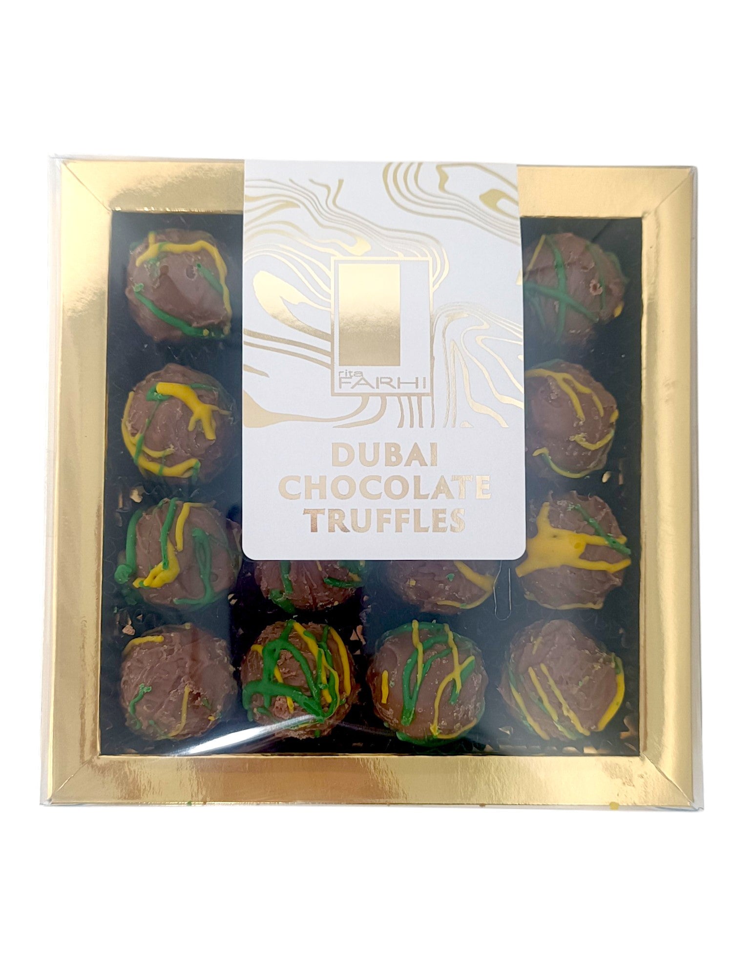 Dubai Chocolate Truffles in Luxury Gift Box, 192g-1