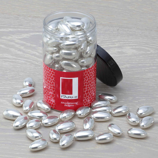 Silver Sugared Almonds, 370g-1
