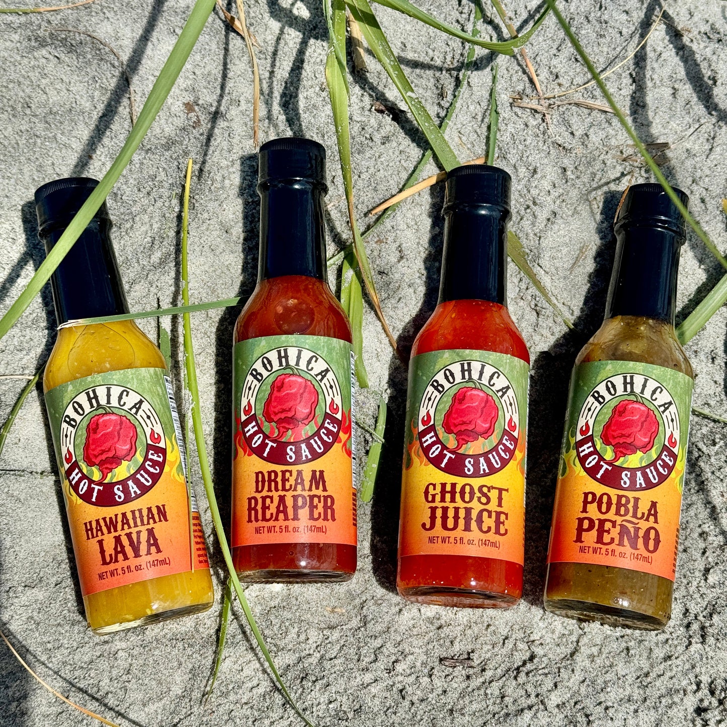 Bohica Hot Sauce - The Set (4 Pack)-0