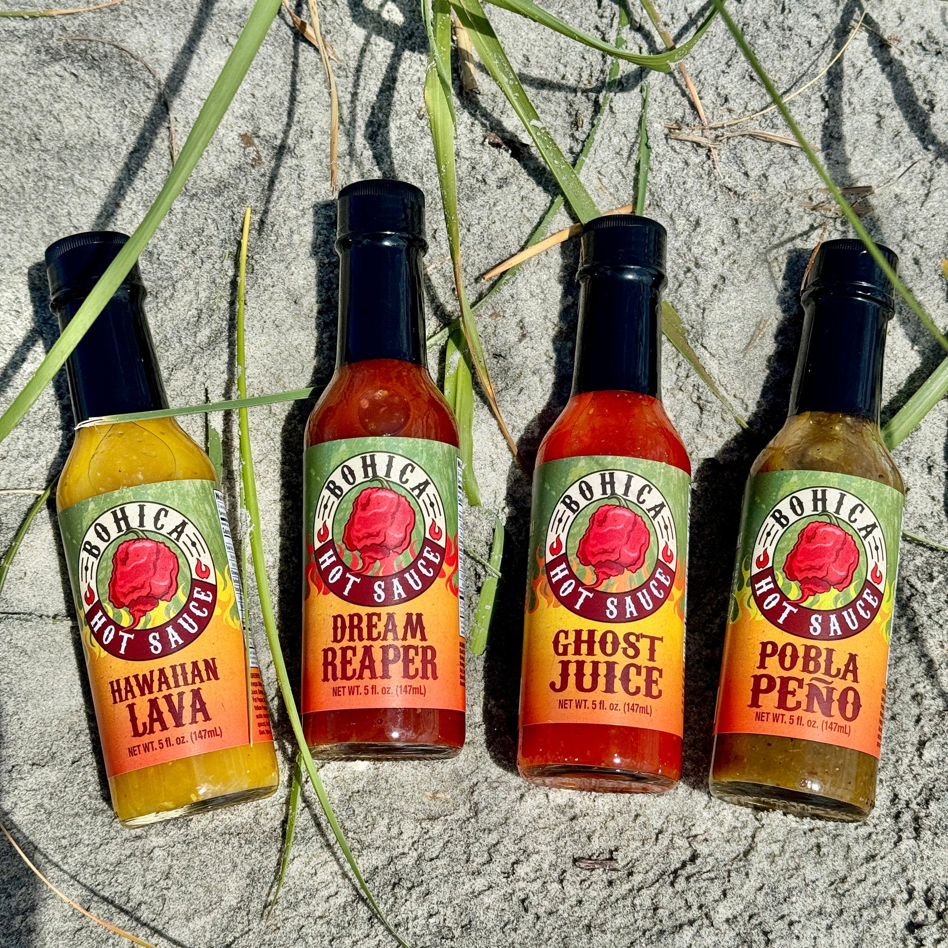 Bohica Hot Sauce - The Set (4 Pack)-0