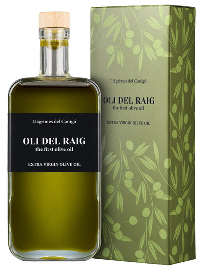 Oli del Raig 2025 – Early Harvest Unfiltered Olive Oil 500ml / 16 fl oz – Argudell Variety – Llàgrimes del Canigó-0