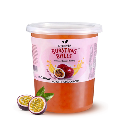 2 LB Passion Fruit Flavored Popping Boba-0