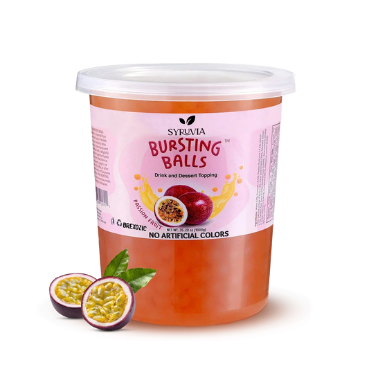2 LB Passion Fruit Flavored Popping Boba-0