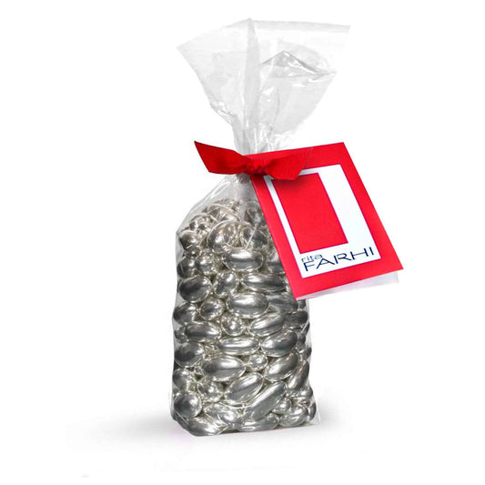 Silver Sugared Almonds, 500g-0