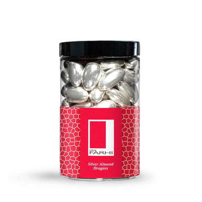 Silver Sugared Almonds, 370g-0