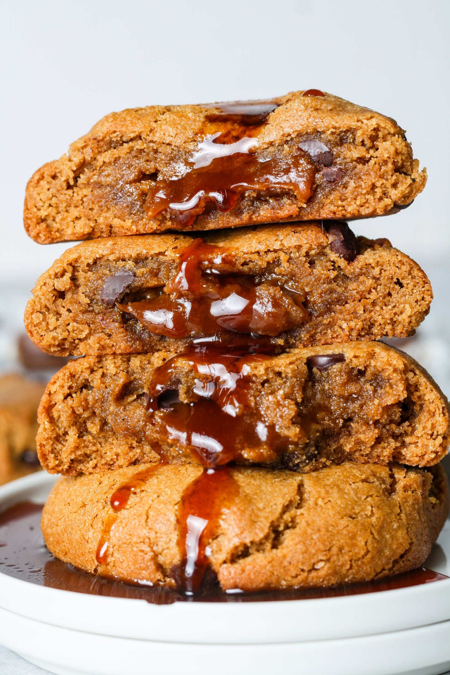 Caramel Stuffed Cookies-2