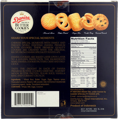 DANISA BUTTER COOKIES ( 8 X 5.7 OZ   )-2